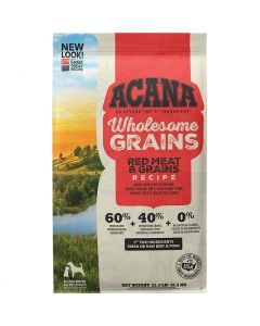 ACANA Red Meat Recipe with Wholesome Grains Dry Dog Food