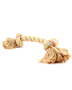 Beco Pets Eco-Friendly Jungle Double Knot Hemp Rope Dog Toy