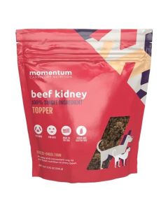 Momentum Carnivore Nutrition Freeze-Dried Beef Kidney Single Ingredient Dog & Cat Food Topper, 3.75 oz