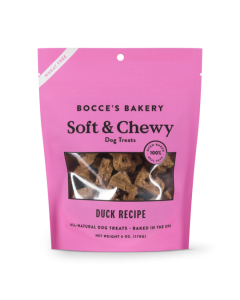 Bocce Bakery's Soft & Chewy Duck Dog Treats, 6 oz