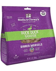 Stella & Chewy's Duck Duck Goose Dinner Morsels Freeze Dried Cat Food 
