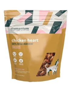 Momentum Carnivore Nutrition Freeze-Dried Raw Chicken Heart Dog & Cat Treat