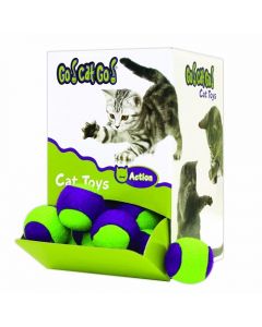 Cosmic Catnip Fuzzy Tennis Balls Cat Toy, 1 Ball