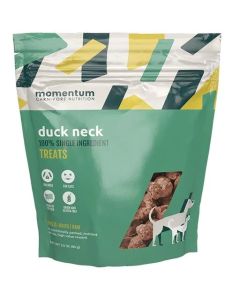 Momentum Carnivore Nutrition Freeze-Dried Duck Neck Dog & Cat Treat, 3 oz