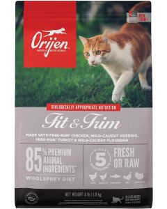 ORIJEN Fit & Trim Grain Free Dry Cat Food 