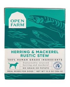 Open Farm Herring & Mackerel Rustic Stew Wet Dog Food, 12.5 oz – Case of 12