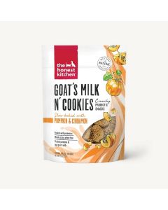 The Honest Kitchen Goat's Milk N' Cookies Baked with Pumpkin & Cinnamon Dog Treats, 8  oz