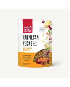 The Honest Kitchen Parmesan Pecks Duck, Parmesan & Cherry Mini Dog Treats, 8 oz