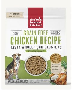 The Honest Kitchen Whole Food Clusters Chicken Recipe Grain Free Dry Dog Food