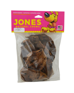 Jones Natural Chews Lamb Lung Puffs Dog Treat, 8 oz