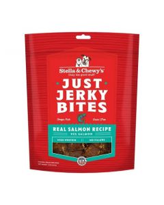 Stella & Chewy's Just Jerky Bites Real Salmon Recipe Dog Treat, 6 oz