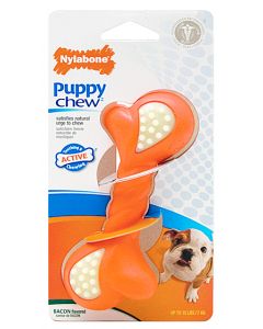 Nylabone Puppy Double Action Rubber Chew Dog Toy