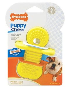 Nylabone Puppy Chew Rubber Teether Dog Toy