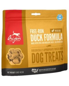 ORIJEN Free-Run Muscovy Duck Freeze Dried Dog Treats 