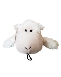 Patchwork Pet Shaggy Sheep Dog Toy, 15 inch