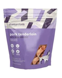Momentum Carnivore Nutrition Freeze-Dried Raw Pork Tenderloin Dog & Cat Treat, 3.5 oz