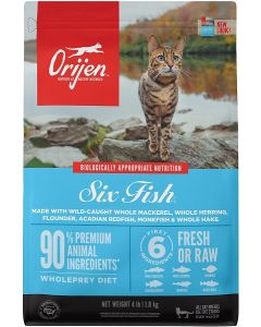 ORIJEN Six Fish Grain Free Dry Cat Food