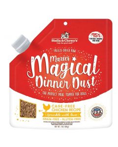 Stella & Chewy's Marie's Magical Dinner Dust Cage-Free Chicken Recipe Freeze-Dried Raw Topper Dog Food, 7 oz