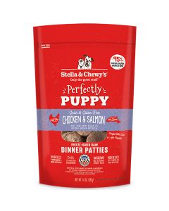 Stella & Chewy's Perfectly Puppy Chicken & Salmon Freeze Dried Dinner Patties Dog Food