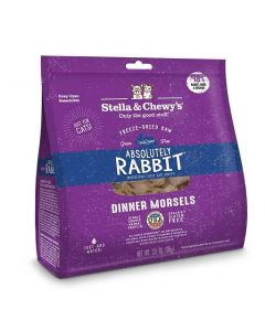 Stella & Chewy's Absolutely Rabbit Dinner Morsels Freeze Dried Cat Food 