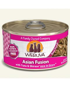 Weruva Asian Fusion With Tuna and Shirasu in Gravy Canned Cat Food