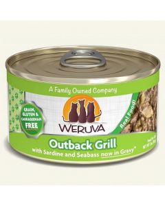 Weruva Outback Grill With Sardine and Seabass in Gravy Canned Cat Food