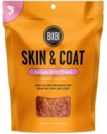 Bixbi Skin & Coat Salmon Jerky Dog Treats, 5 oz