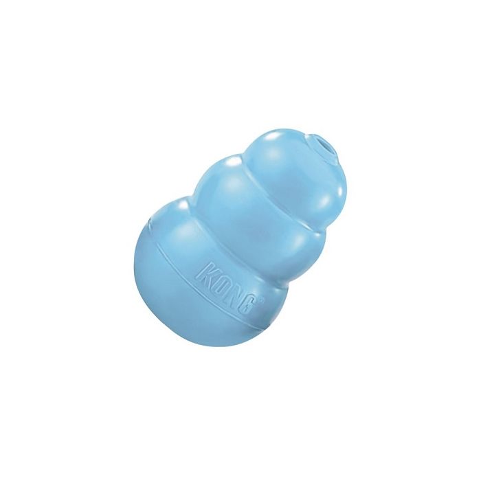 KONG Puppy Healthy Chewing Rubber Toy Small dog up to 20 lbs Blue NEW